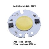 LED COB 35MM , PUTERE 4W - 220V